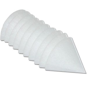 vhbw 10x filtro a cono per impianto di ventilazione ad es. compatibile