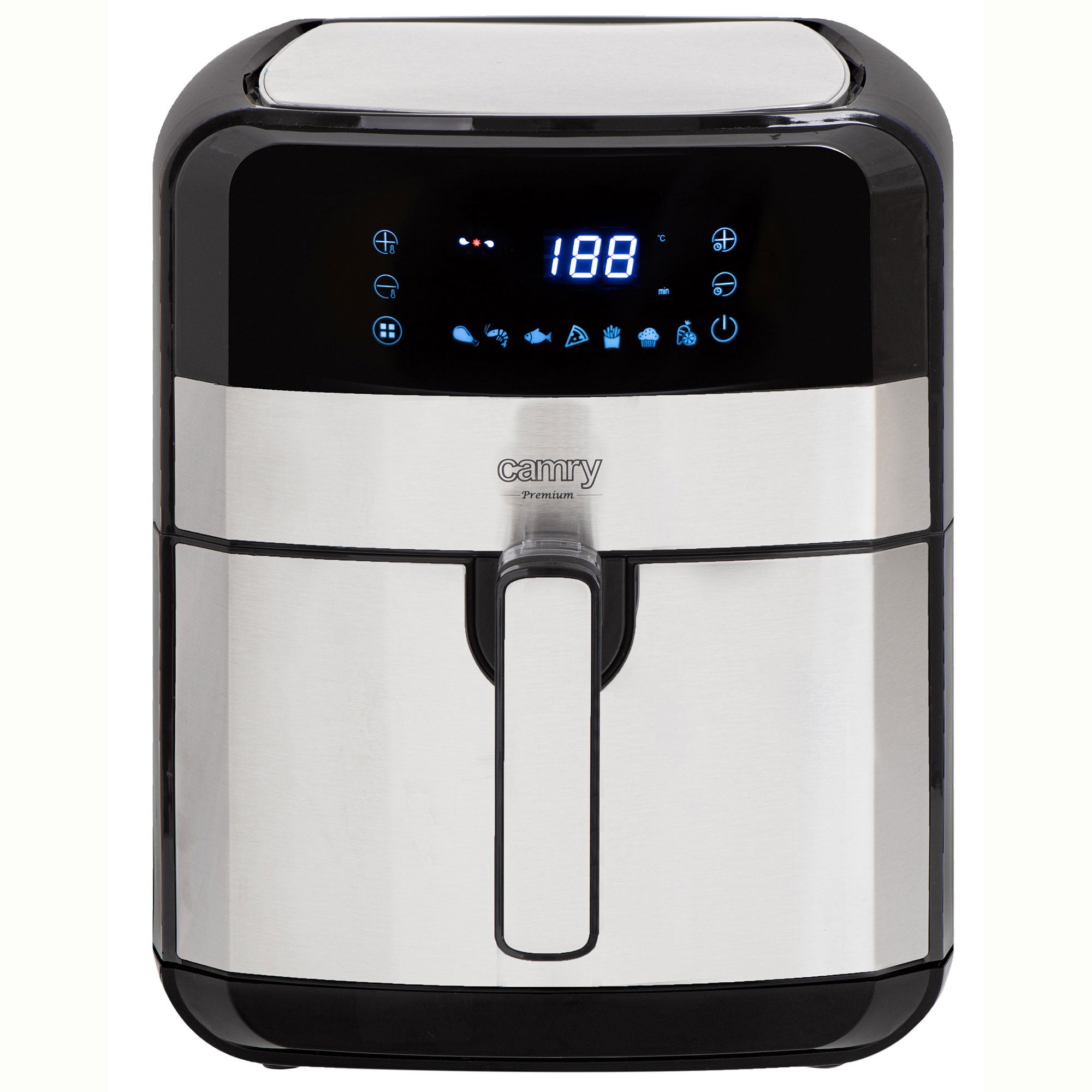 Friggitrice Ad Aria Zyle ZY002BAF Nera 1500W 3.5L 80-190°C Con Timer - Nuova