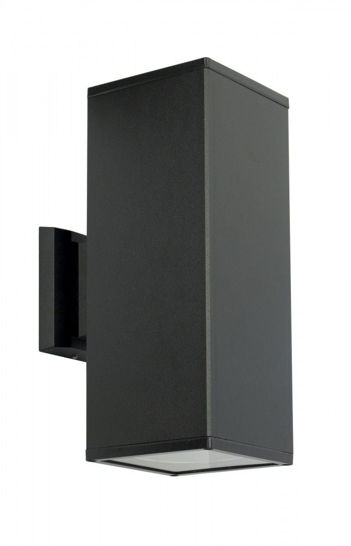 Kinkiet zewnętrzny Adela czarny 2xE27x60W wym: 30x12x18,5 cm IP54 SU-MA