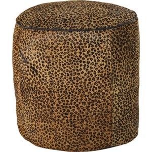 Housse De Volant Motif Léopard - Fourrure Douce - Taille 36-38 Cm - Confort Hiver Et Protection - Accessoire Auto Tendance