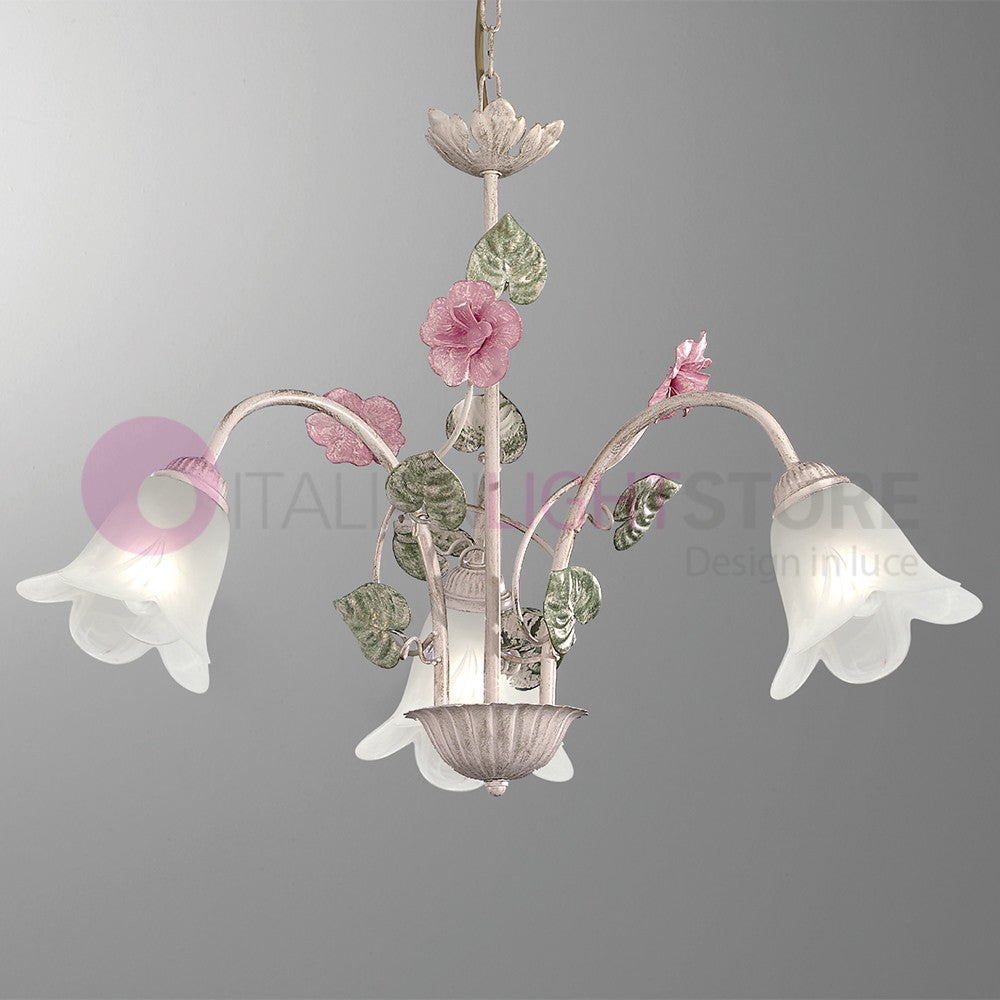 Lampadario A Sospensione In Metallo Rosa E27 – Design Industriale Moderno Con Cavo Regolabile 100 Cm