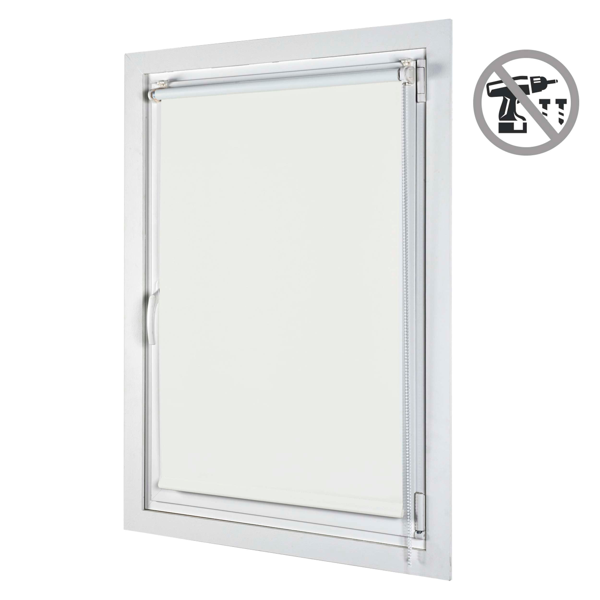 Roleta Zaciemniająca EasyFix, Montaż Bez Wiercenia Biała 150x180 cm