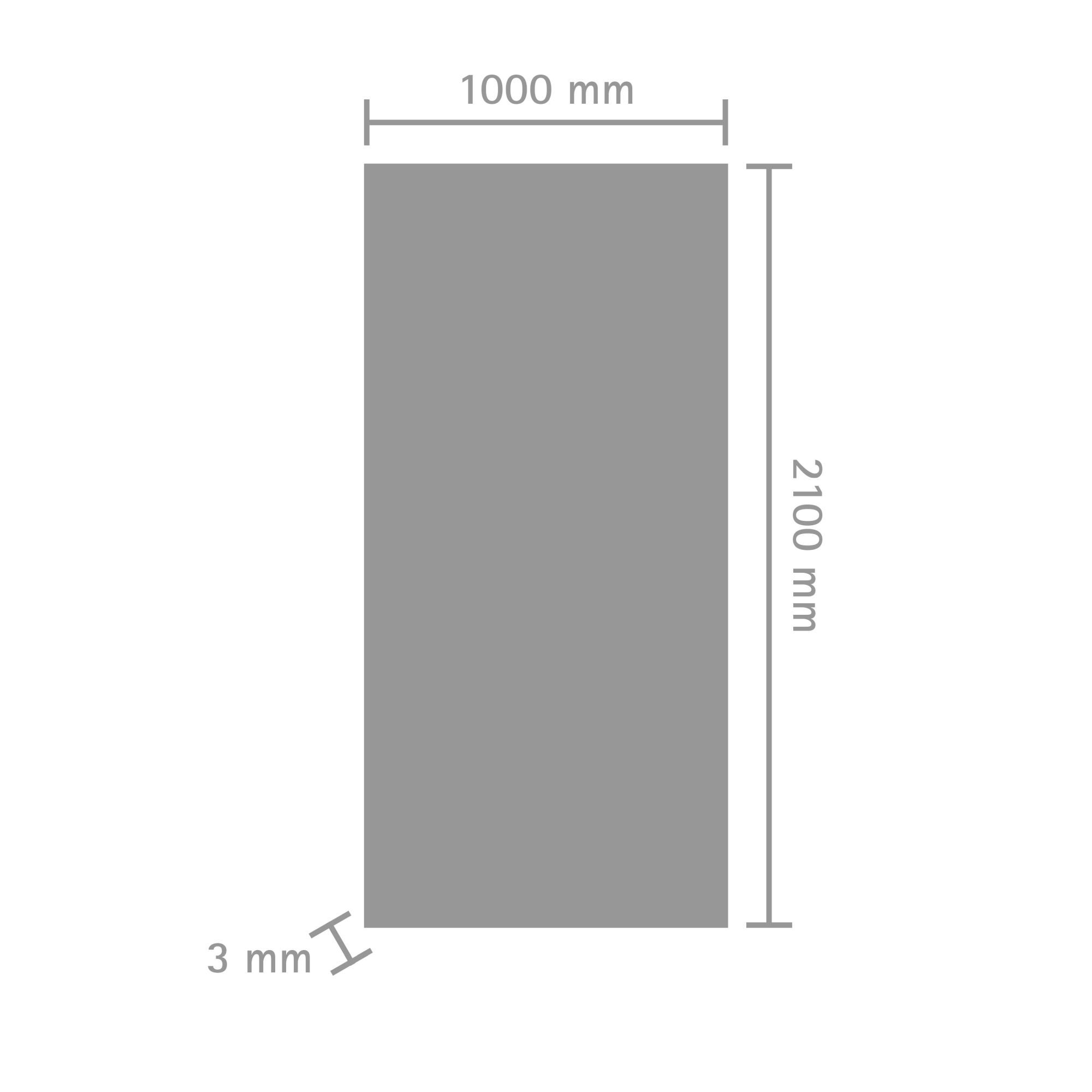 Schulte panneau mural 100x210 cm, revêtement pour douche et salle de bains, placement facile, DécoDesign BRIO, beige brillant - 5