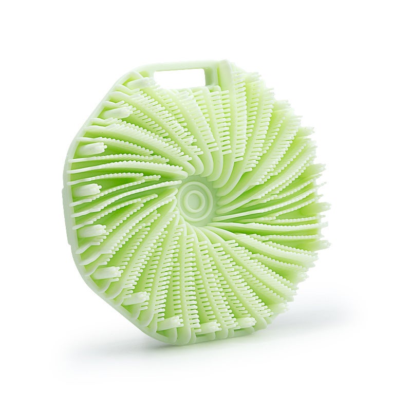 Silikonowy peeling do ciała, bogatsza piana i skuteczne czyszczenie, ergonomiczny antypoślizgowy uchwyt, trwały i łatwy do czyszczenia