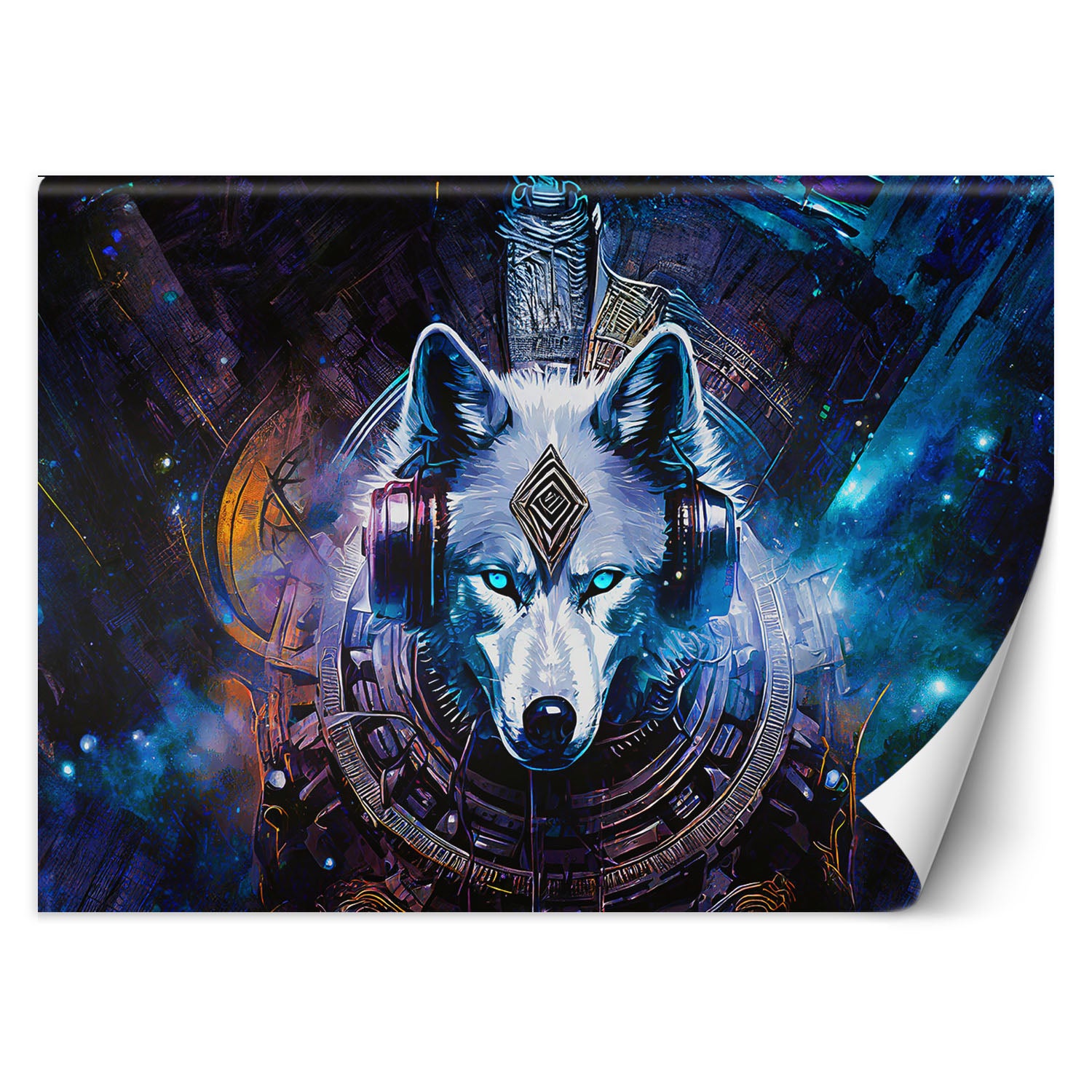 Fototapeta, Abstrakcyjny wilk 350x245