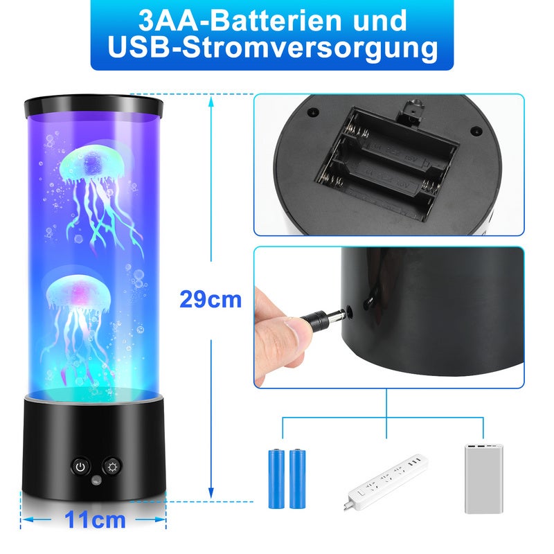 Générique Lanternes méduses | Lampe portative créature marine,Lumières décoratives pour anniversaire de filles, chambre de bébé, chambre à coucher, lampes de décoration de fête à thème océanique