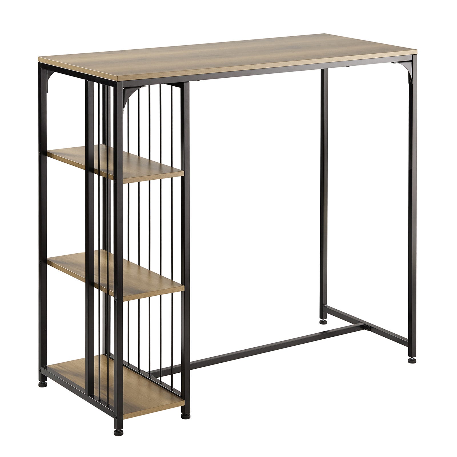 SoBuy FWT84-PF Table Haute de Bar Mange-Debout Table à Manger Table de ...