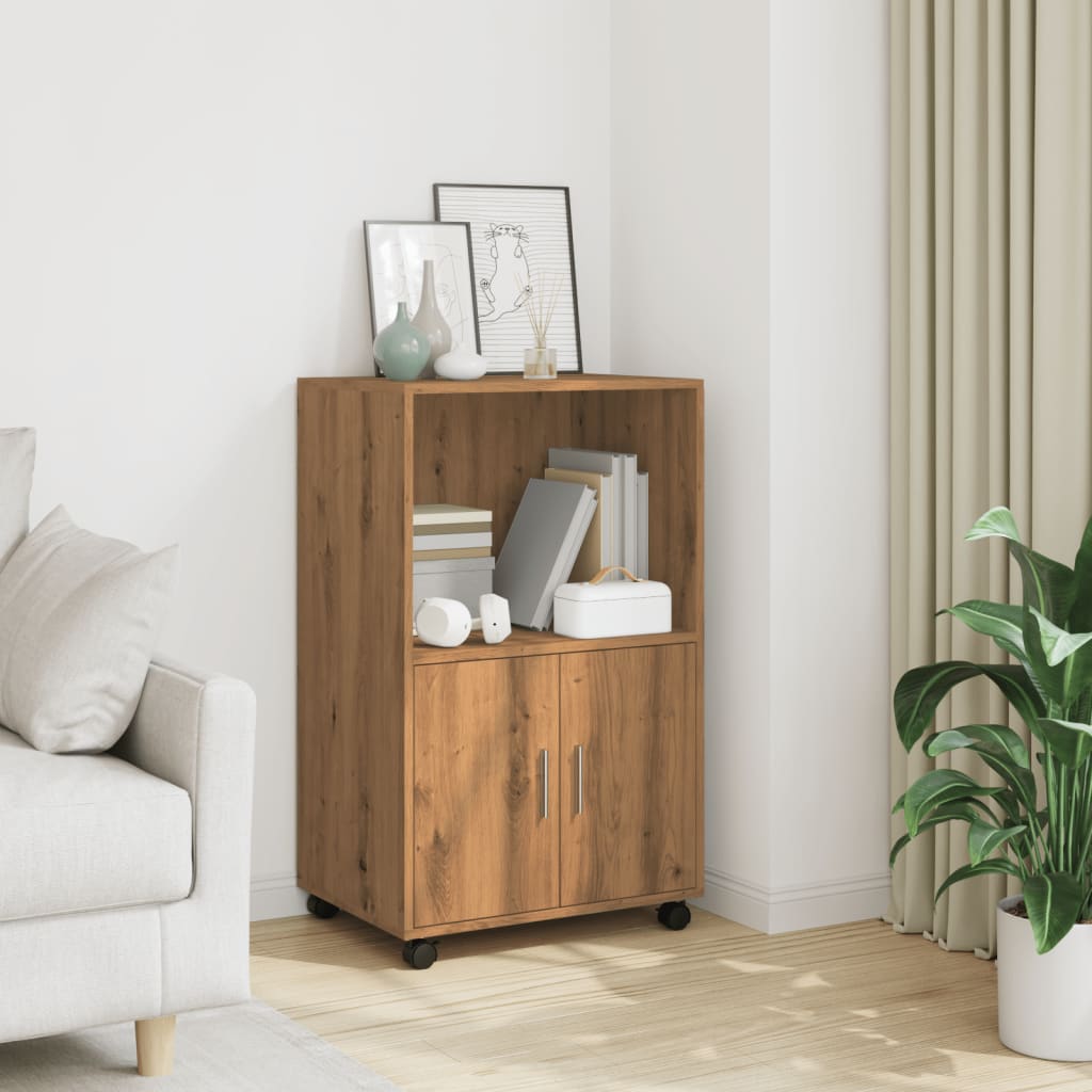 vidaXL Armoire à chaussures chêne artisanal 32x35x92cm bois ingénierie
