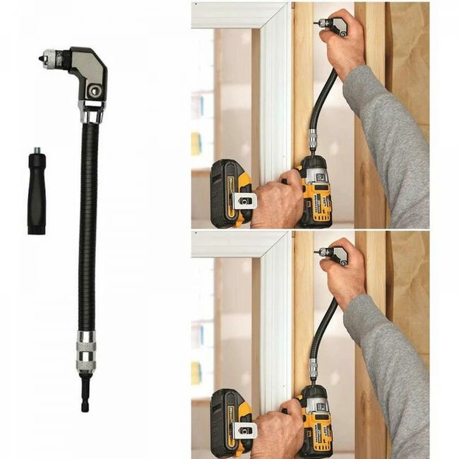 Rallonge d'angle pour tournevis 1/4 pouce | Leroy Merlin
