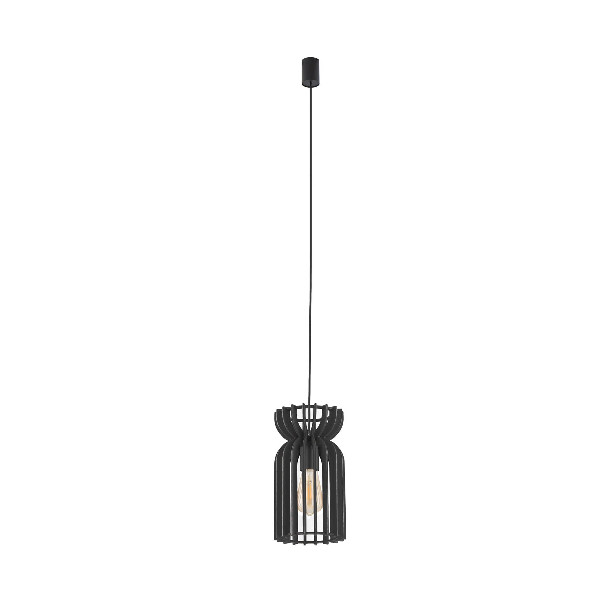 Lampa sufitowa wisząca Kymi czarna 1xE27x60W wym: 160 x 16 x 16 cm metal Nowodvorski Lighting