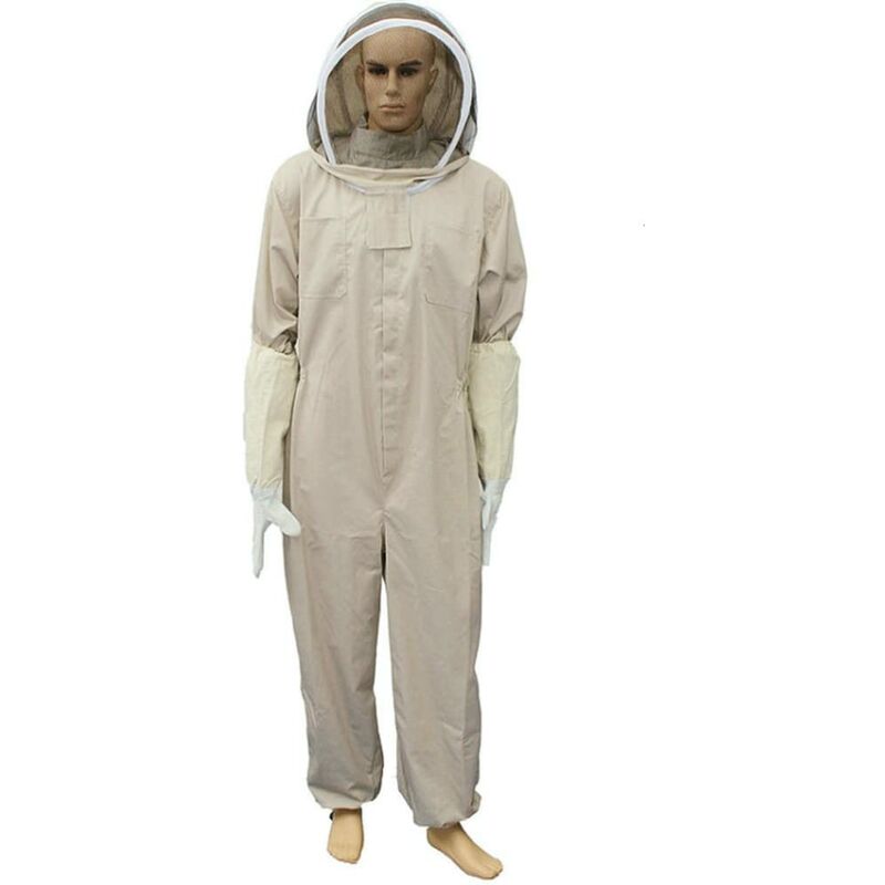 Combinaison D'apiculteur, Costume D'apiculture Professionnelle avec Gants, Vêtements À Capuchon Protection pour Apiculteurs L - 6