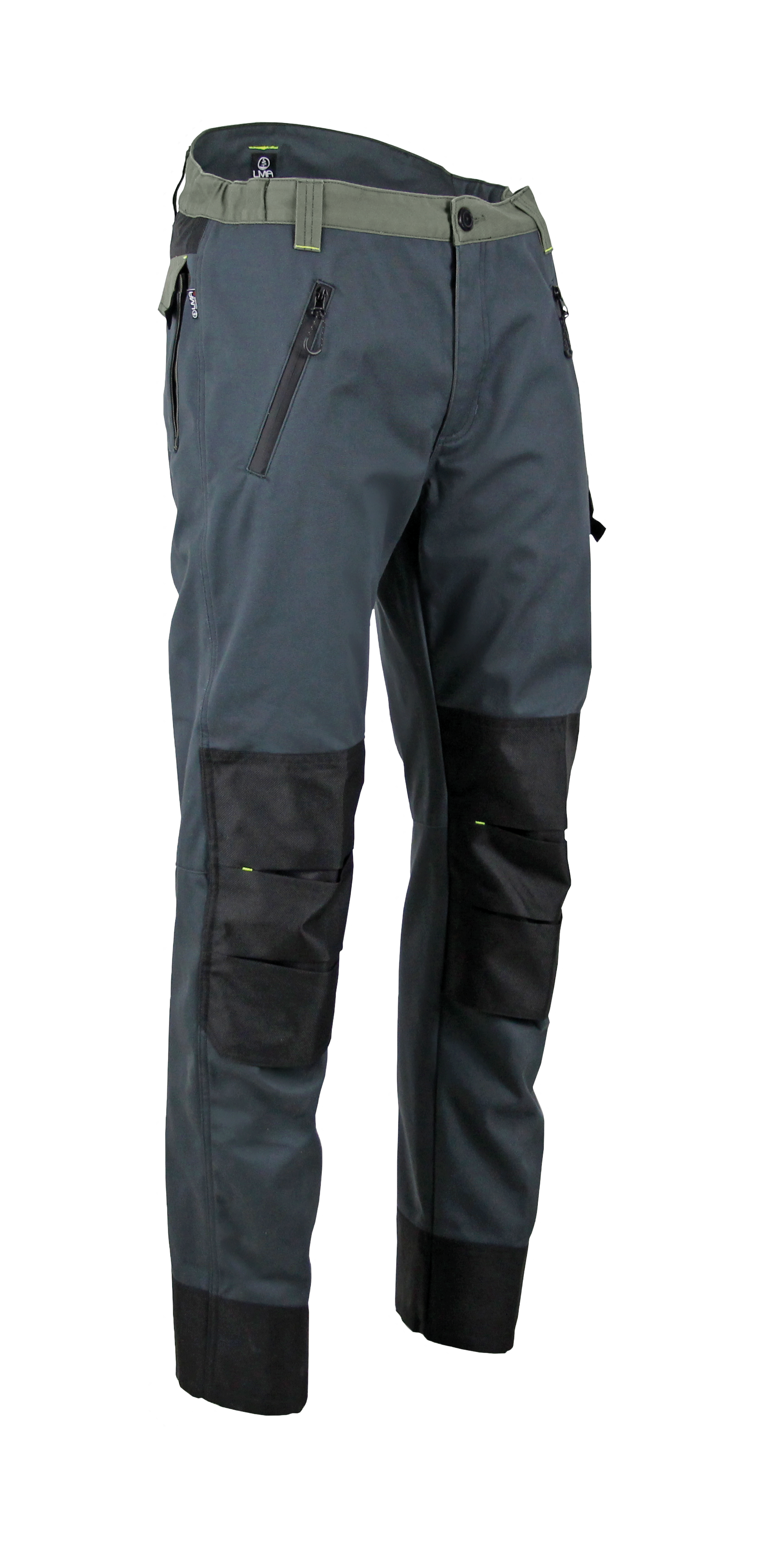 Pantalon déperlant contrecollé polaire avec membrane imper-respirante LMA SOLSTICE Olive 46 - 2