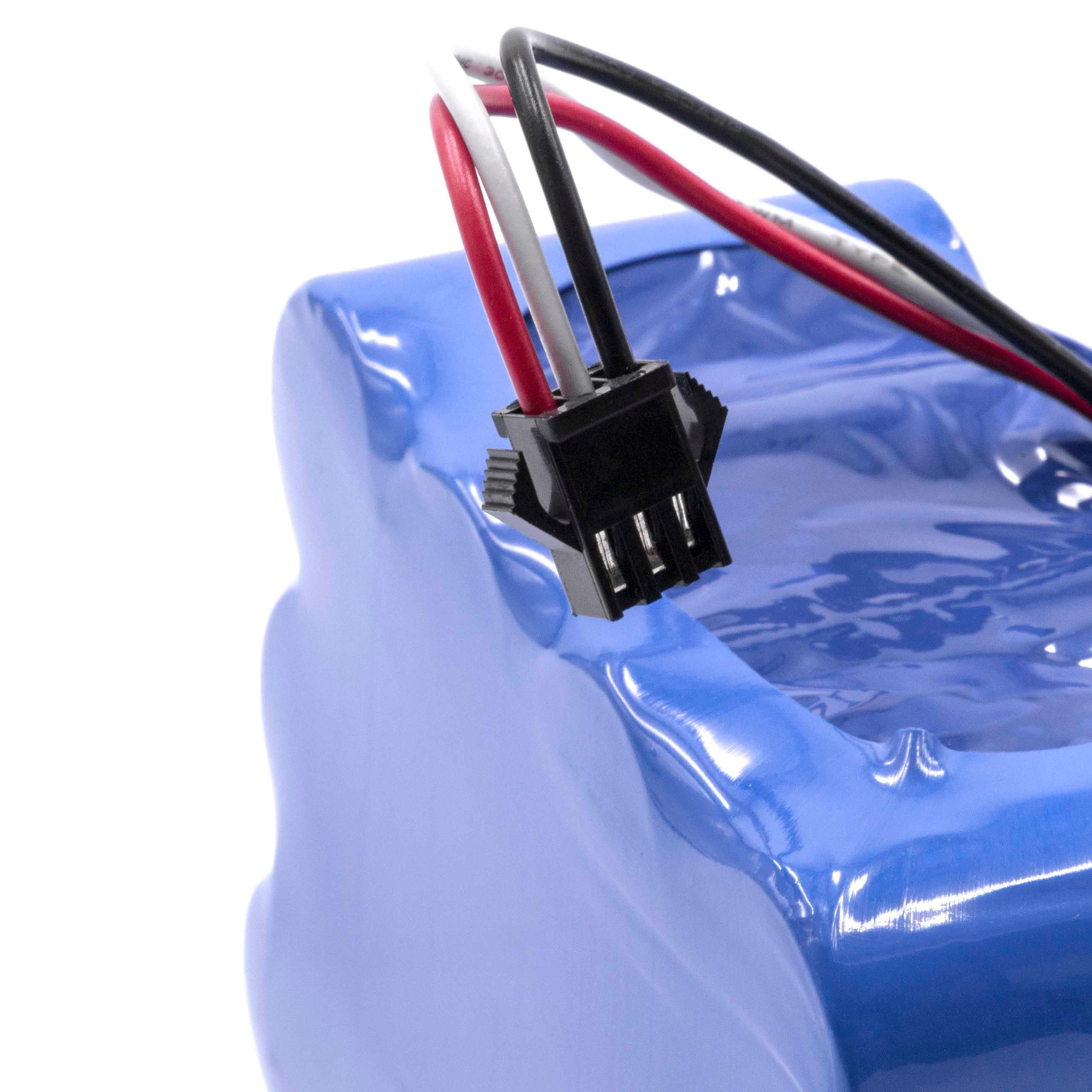 vhbw Batterie compatible avec Zebot Z320 aspirateur (2000mAh, 14,4V, NiMH) - 3