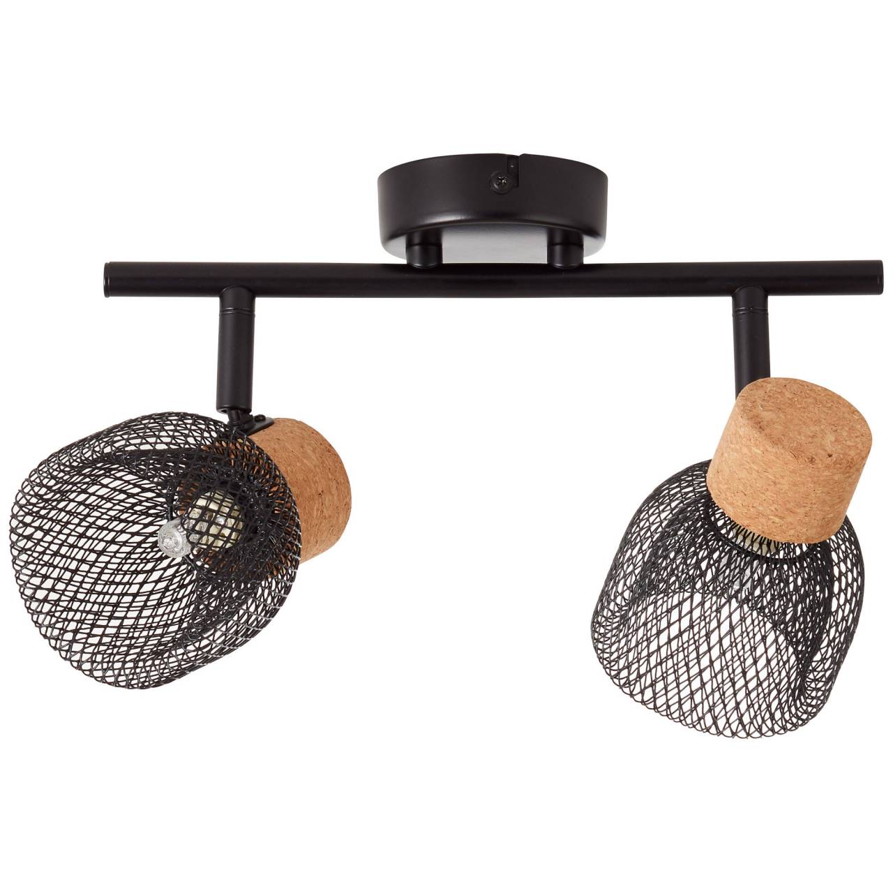 Lampa BRILLIANT, lampa stołowa Odar czarny / beżowy, 1x A60, E27, 42W, z wyłącznikiem sznurkowym - 7