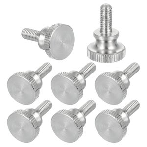 Viti Zigrinate - KLEHOPE 8 Pezzi 6 x 20 Lega di Zinco Piatto