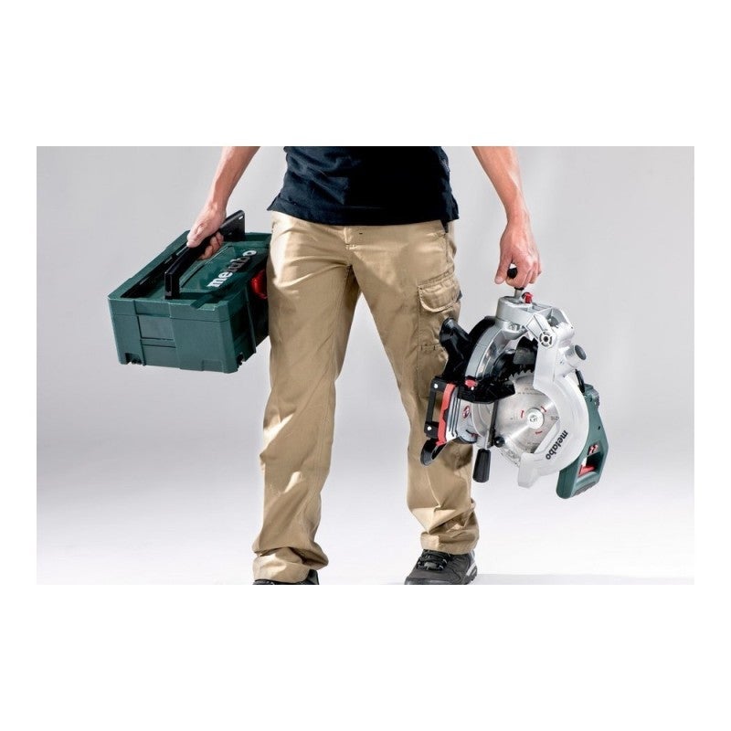Scie à onglet 1350 W Ø216 mm - METABO KS216M - 6