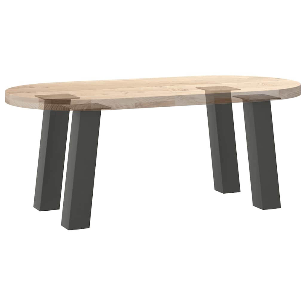 Pernas para mesa de centro 4 peças aço antracite 42 cm - COMFORTXL - 8