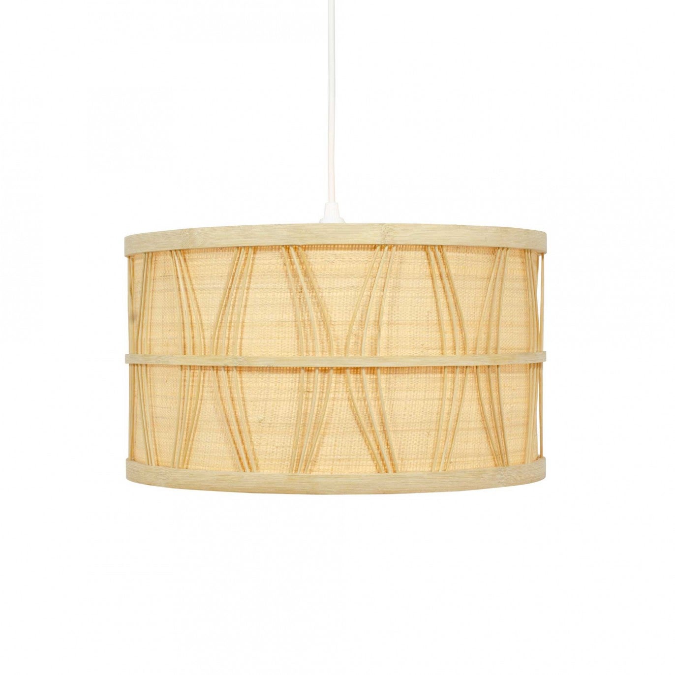 Suspension en bambou et paille japonaise NETISSE Naturel C — free download