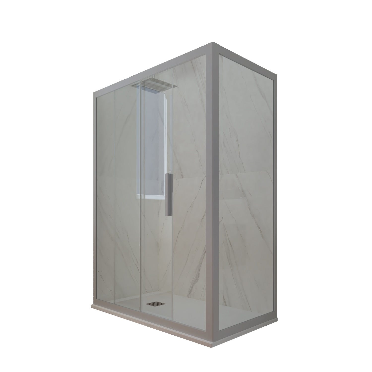 Mexen Exo cabina doccia scorrevole 90 x 100 cm, trasparente, cromo Mexen Exo cabina doccia scorrevole 90 x 100 cm, trasparente, cromo