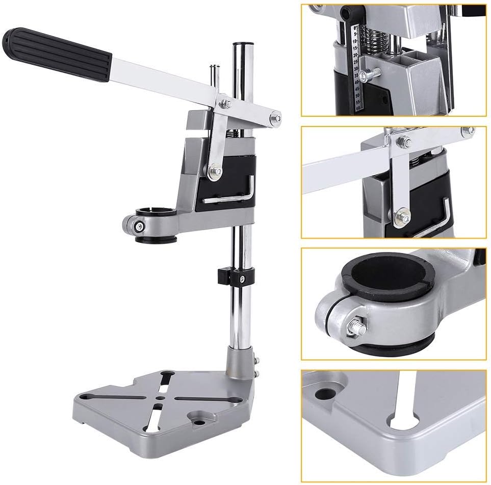 Soporte de taladro de columna, soporte de taladro de columna universal, soporte de taladro de columna de banco, reparador de banco de trabajo - 6