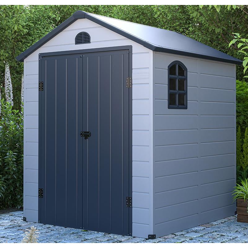 Wiata ogrodowa z szarej żywicy - CESIO - 3,65m²