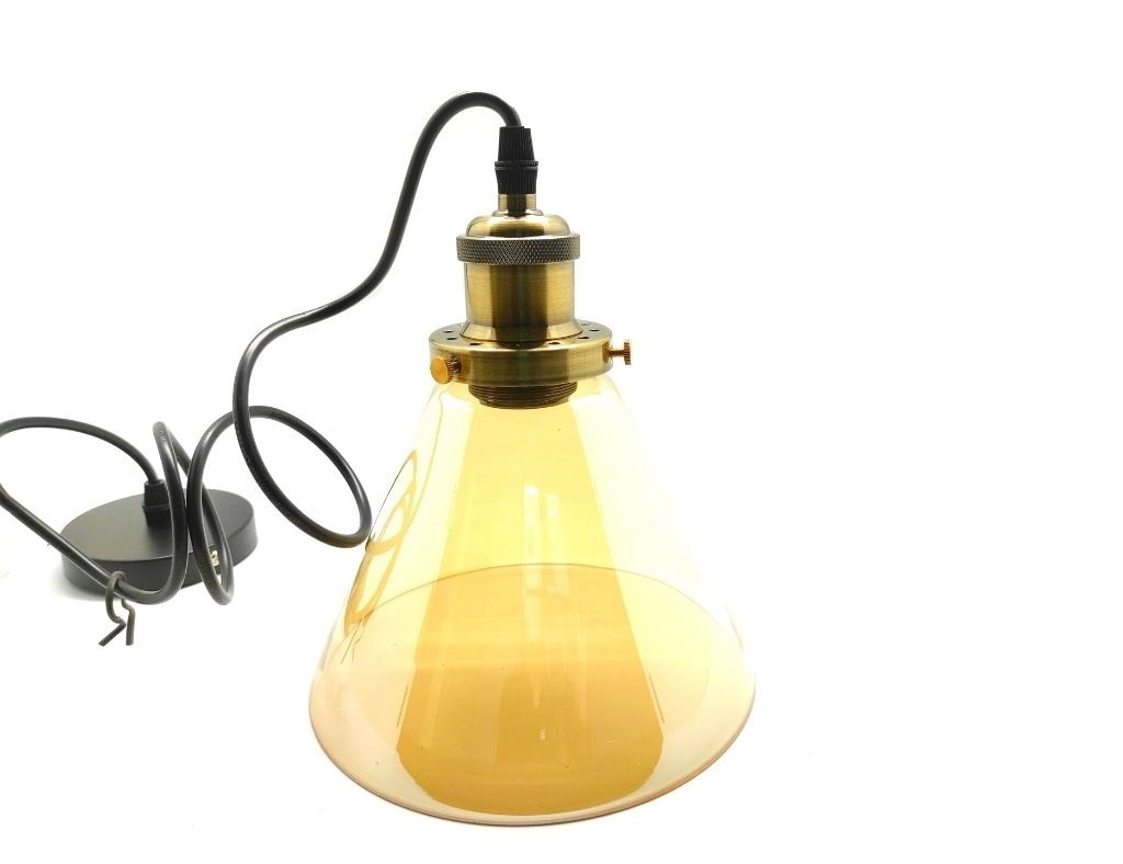 Lampe Suspendue Vintage Corde Industrielle Corde De Chanvre