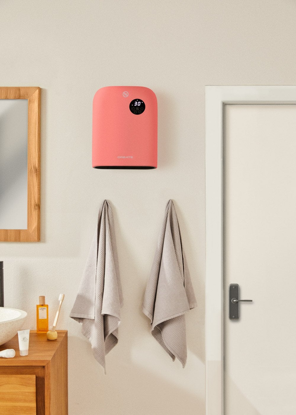 WARM WALL - Grzejnik ścienny lub podłogowy z WiFi