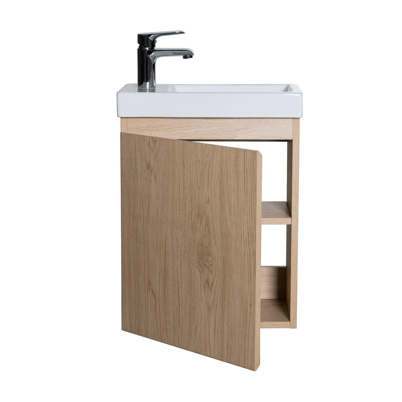 Meuble lave-mains LISA suspendu 41 cm - 4