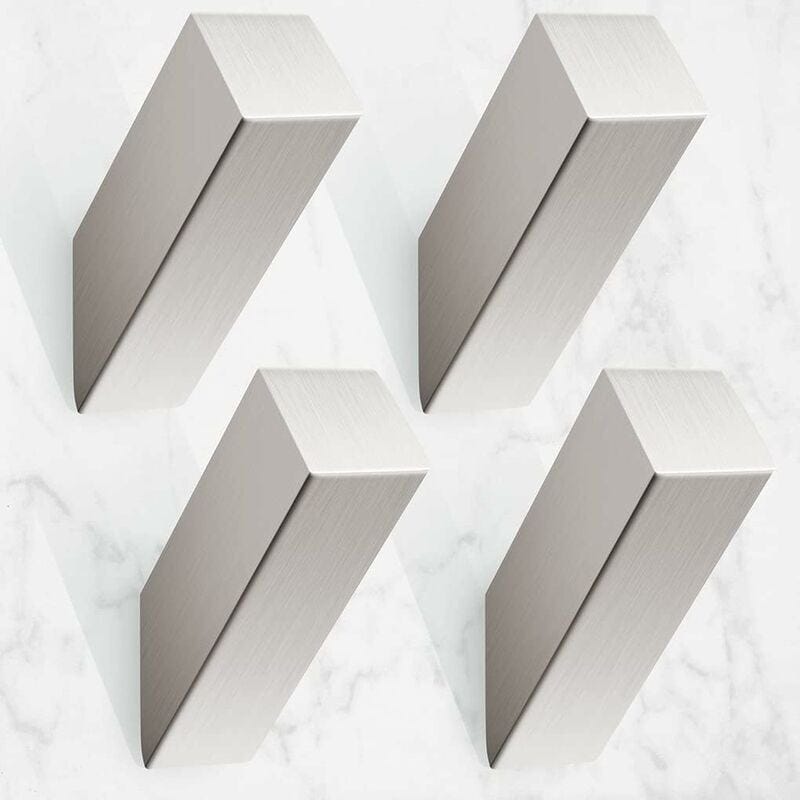 4 Ganci Da Parete Rotondi In Acciaio Inox - Argento, 53mm, Portata 10kg, Per Cucina, Bagno, Camera - Foto 12