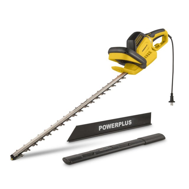 Powerplus Taille-haie électrique POWXG20091 -&nbsp;750W -&nbsp;lame 700 mm -&nbsp;poignée rotative -&nbsp;protège-lame