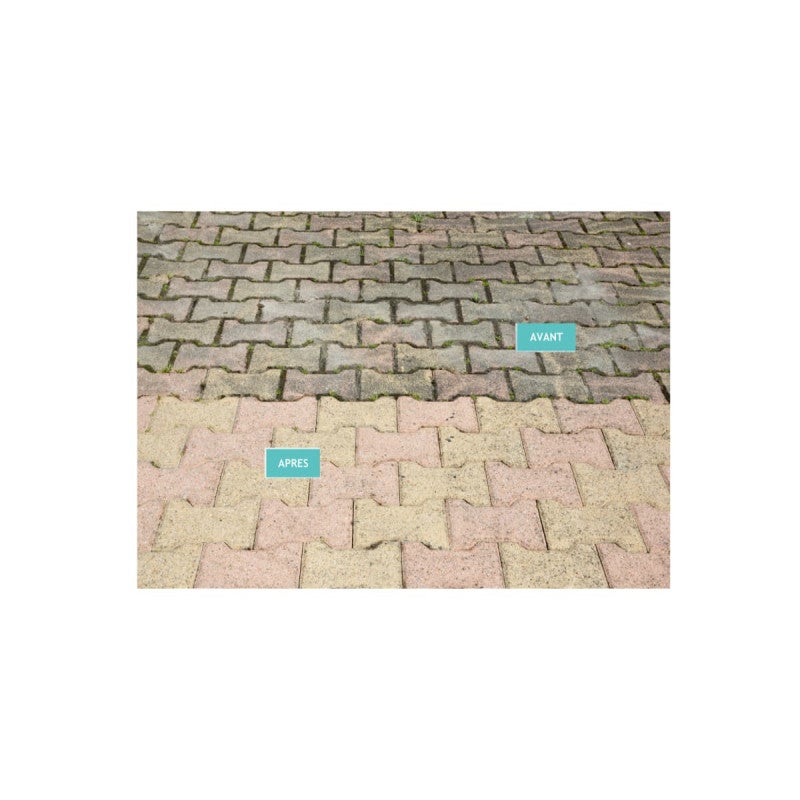 Traitement anti-verdissures 251 LANKO NET VERT - sols, façades & toitures PAREXLANKO - 150 à 200m² - 20 L - 4