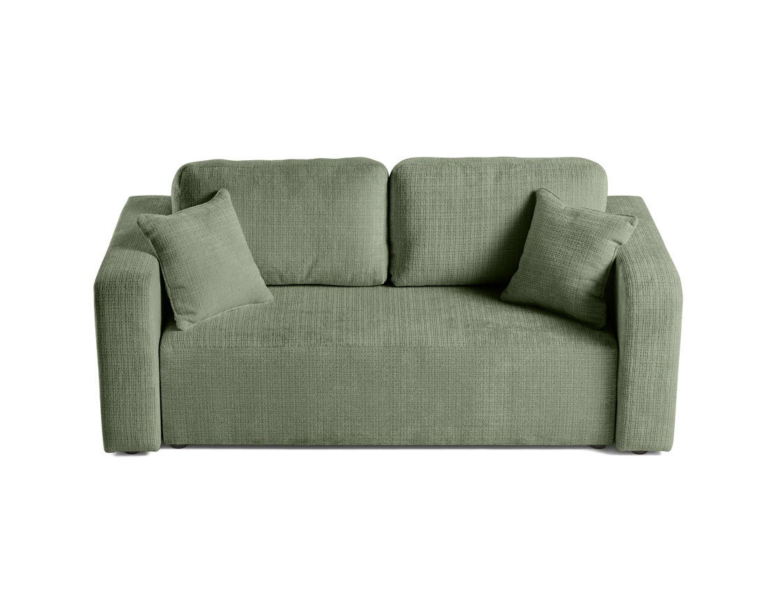 Canapé droit 2 places en vert sauge - MIRO - Best Mobilier - 8
