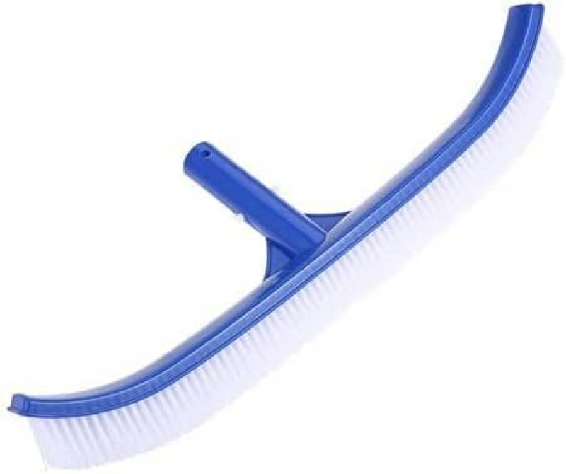 Spazzola per la pulizia di pareti e 45 cm basen, testa della spazzola z tworzywa sztucznego w kolorze niebieskim, testa della spazzola z nylonu