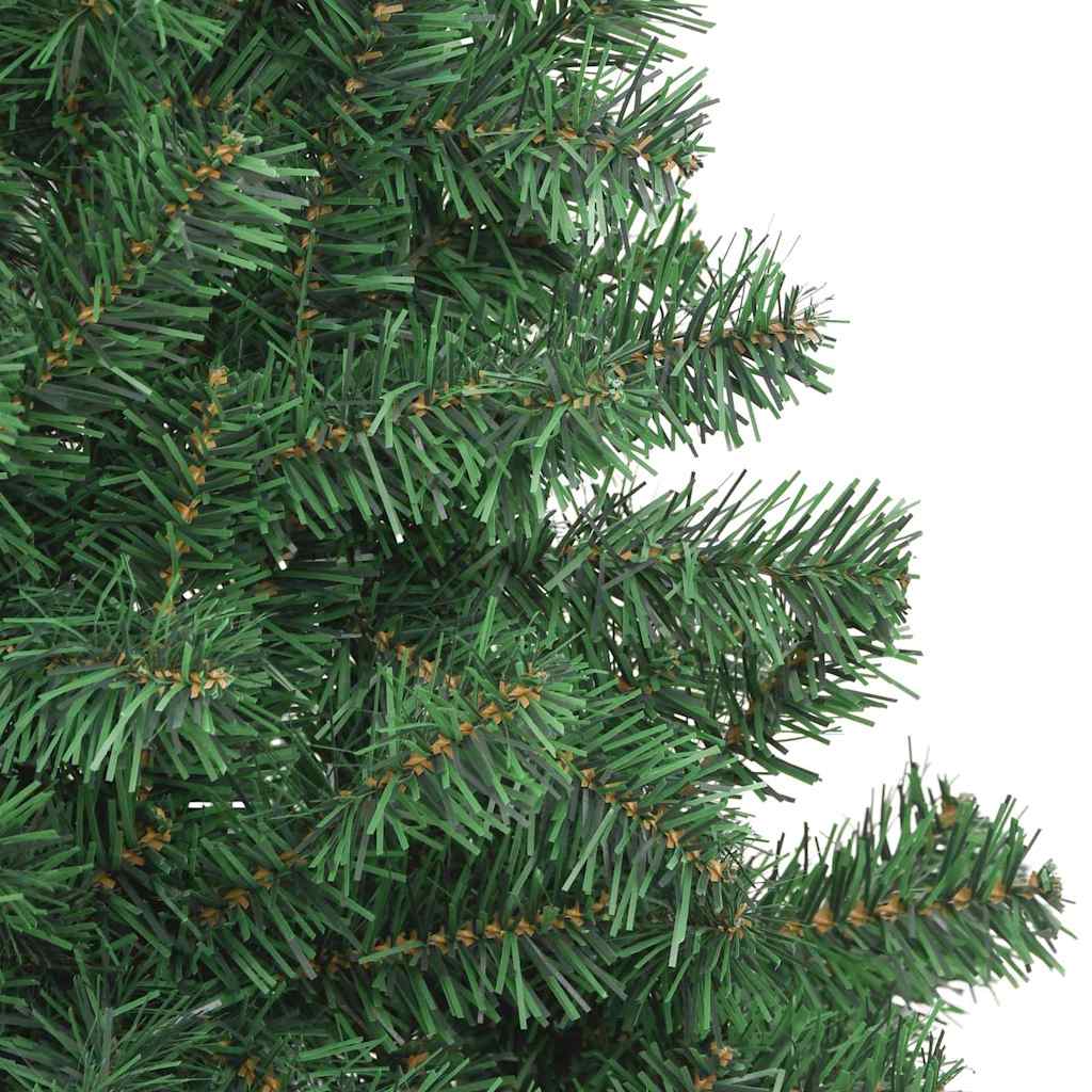 Sapin de Noël | Arbre de Noël avec 300 LED avec support Vert 180 cm PVC - 8