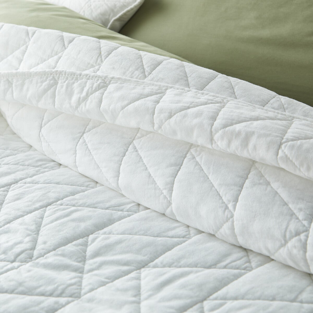 Jupe De Lit Pottery Barn King, Blanc, Matelassé Coton, Drop 14 Pouces