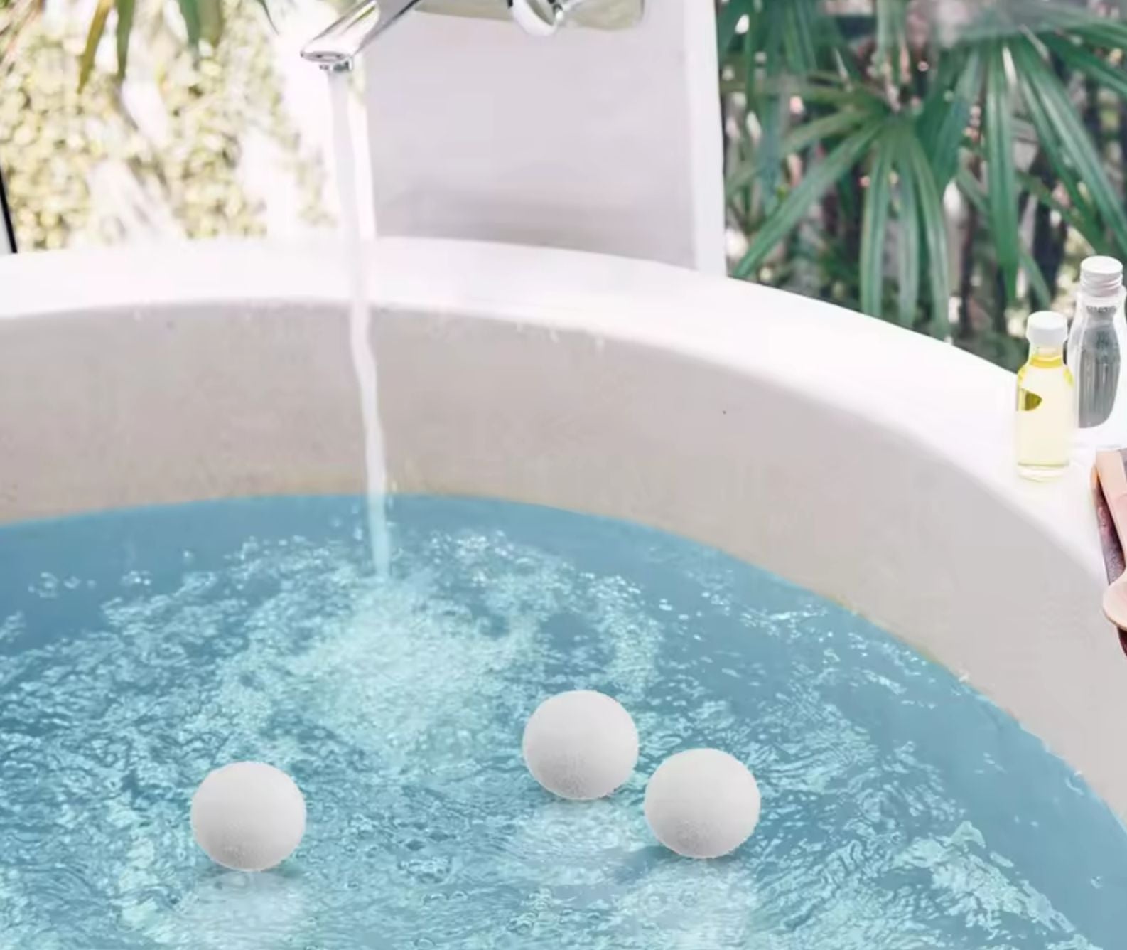 COIL Kule filtracyjne absorpcyjne do spa jacuzzi basenu 8cm (zestaw 4 sztuk) - 4