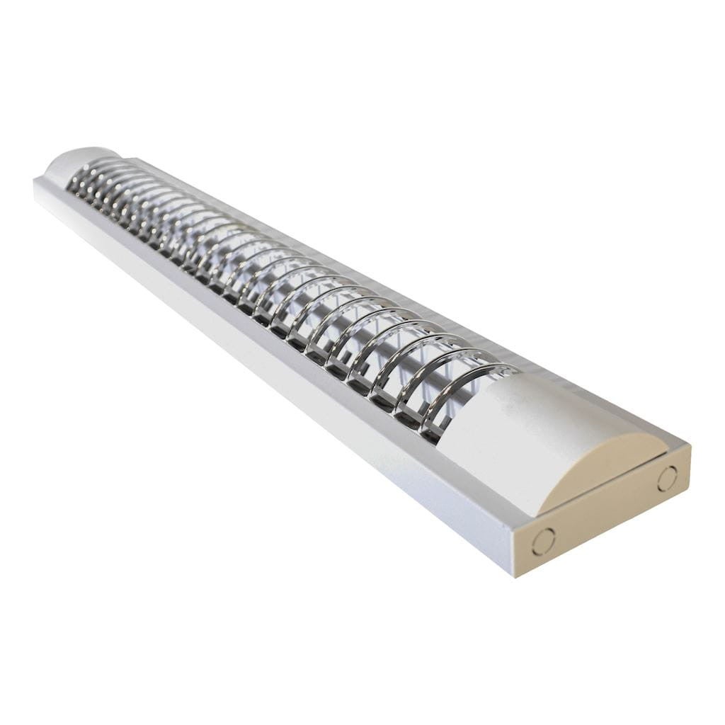 Lampa do garażu piwnicy T8/G13 ELITE 15W metal biała chromowana wym:4,5x62,2x9,2cm IP20 Eko-Light