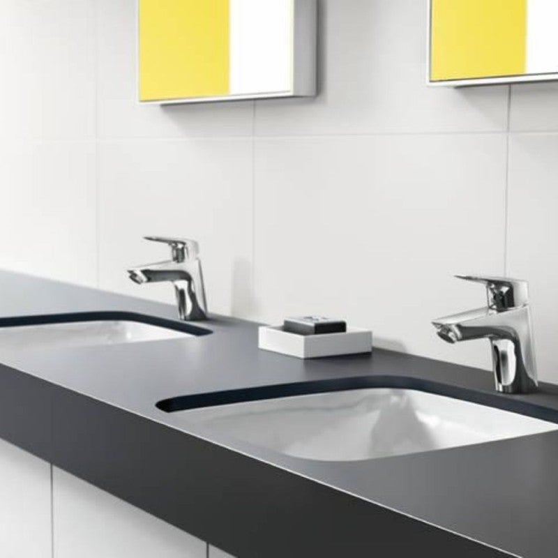 HANSGROHE Mitigeur lavabo Logis 70 avec tirette et vidage Taille XS - 3