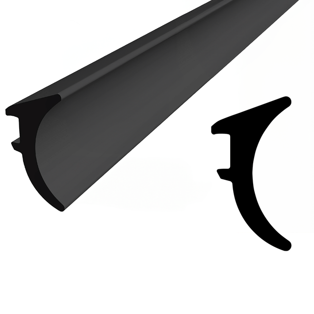 Joint de fenêtre EPDM noir WS008 30 m joint pour fenêtre joint de porte profil d’étanchéité KYCT