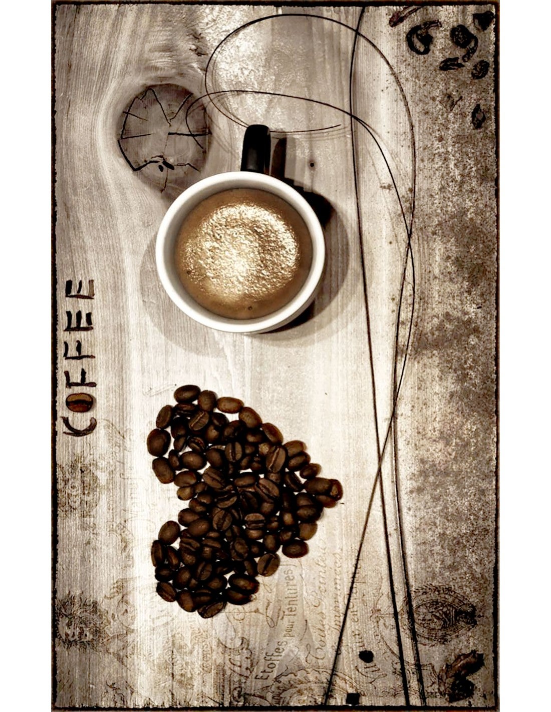 Dywan kuchenny COFFEE