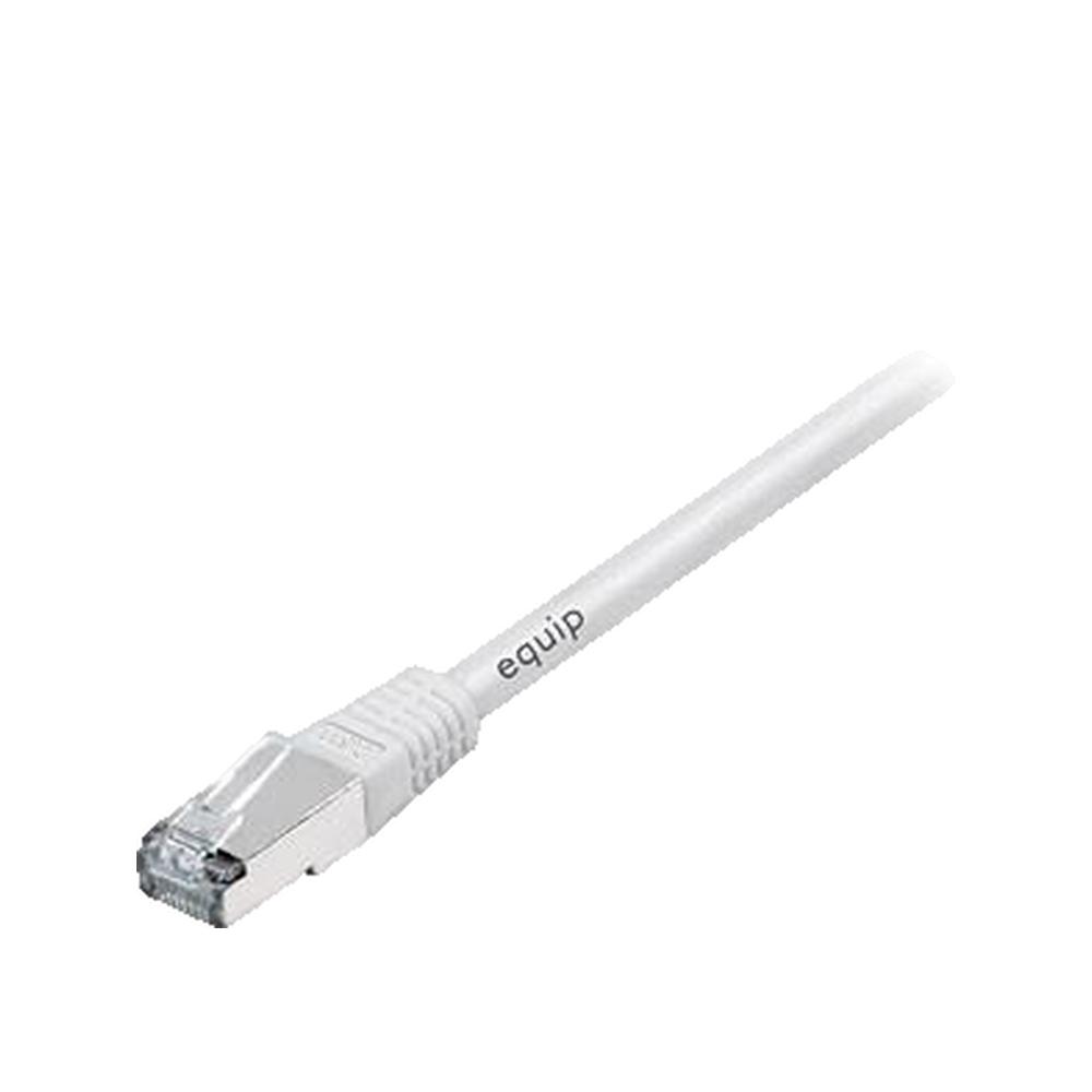 Kabel Ethernet Equip Cat6a 15m FTP Kompatybilny z PoE Biały