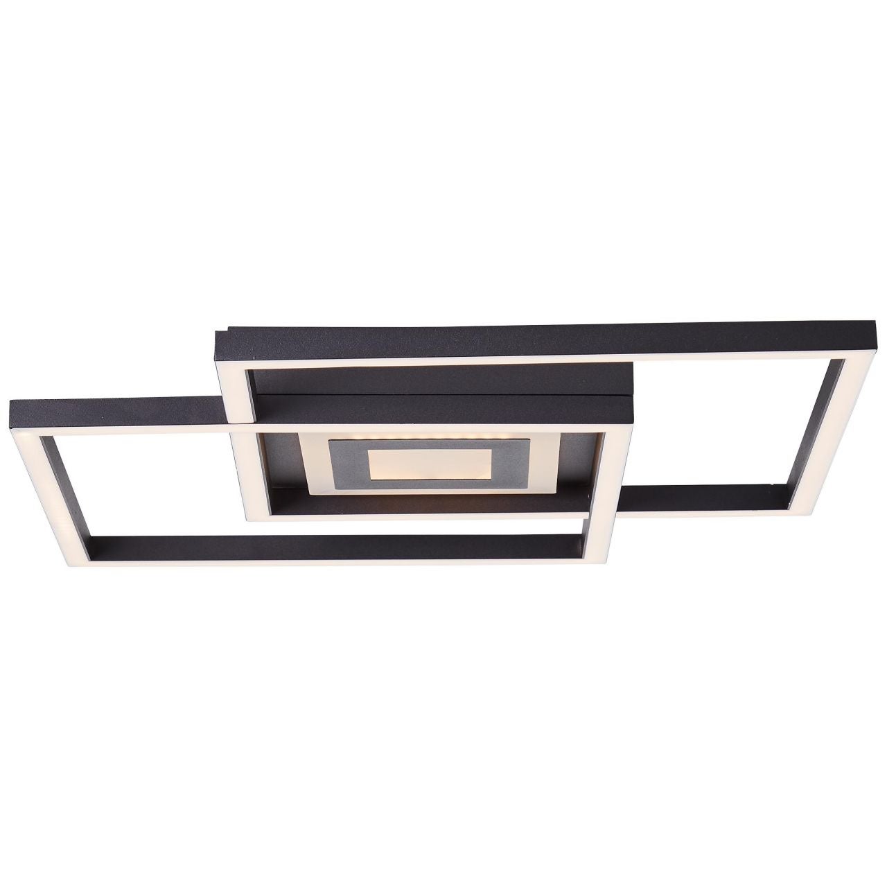 Lampa podłogowa arc Brilliant Annice 1,93m czarny mat/szczotkowany mosiądz, metal/tkanina, 1x LED, E27, 10W