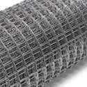 Rete Da Voliera In Acciaio Zincato - Rotolo 25m X 50cm, Maglie 25x25mm | Per Recinzioni E Protezione
