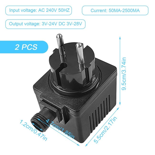 Adattatore Alimentazione 12V Per Elettronica Alimentatore AC 240V A DC 12V 1A/2A/3A - Trasformatore Con Spina EU, Adattatore Di Alimentazione Universale Alimentatore 12V Per Elettronica - Foto 6
