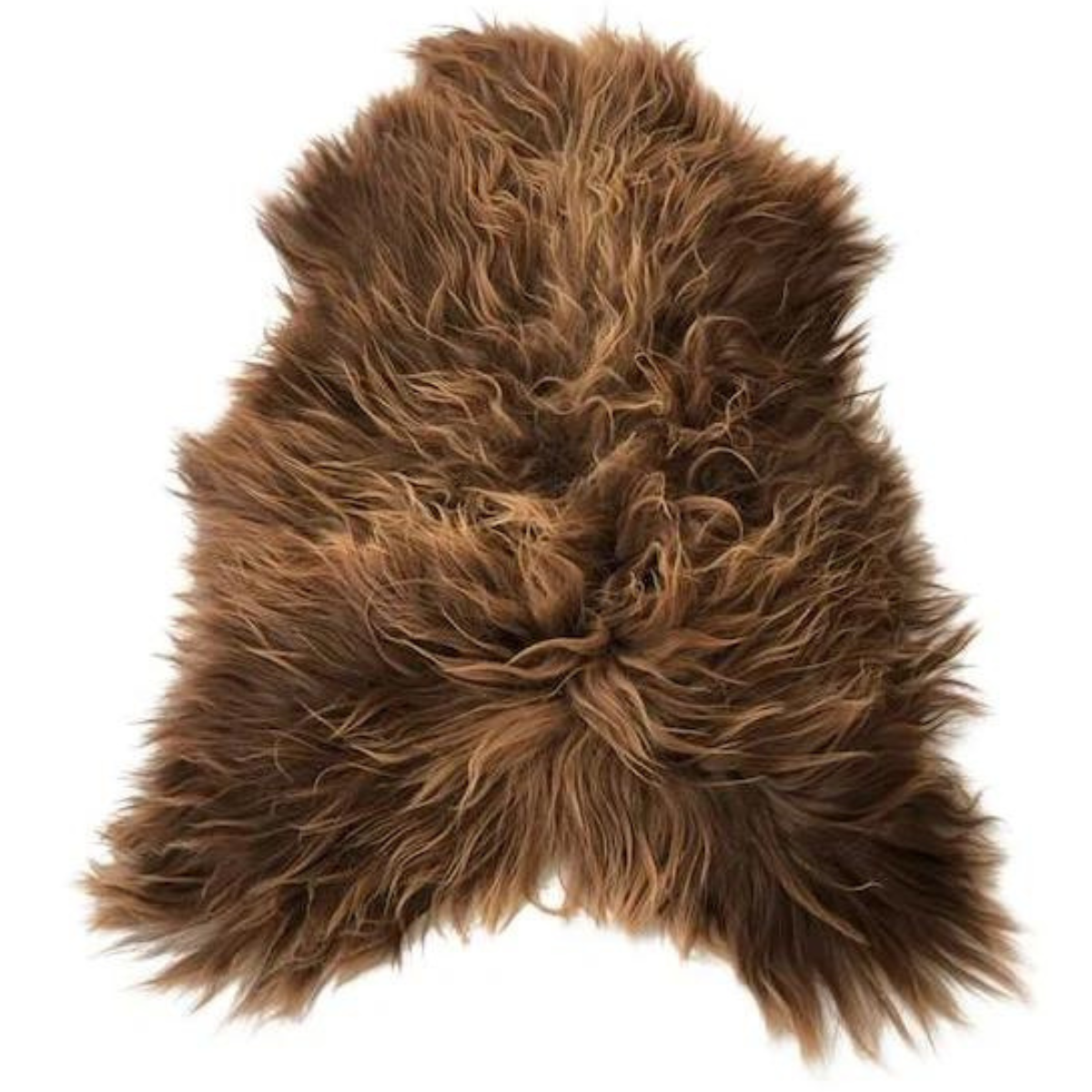 Peau de mouton marron XL main image 0