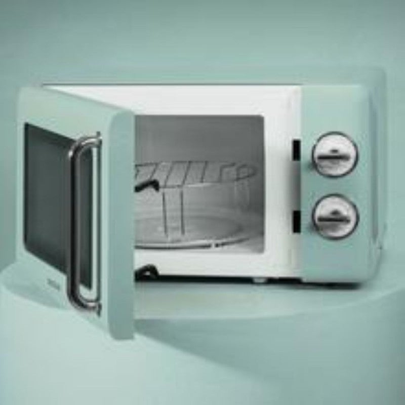 Cecotec Forno a microonde meccanico da 20 litri Proclean 3010 Retro Green. 700 W in 6 livelli, timer fino a 30 minuti, modalità sbrinamento, design v - 2