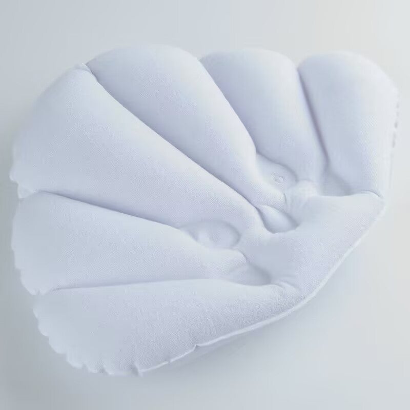 Oreiller De Bain Spa DSOUWEH - Coussin Confortable Imperméable Pour Cou Et Épaules, Multifonctionnel Antidérapant En PVC, Bleu Clair