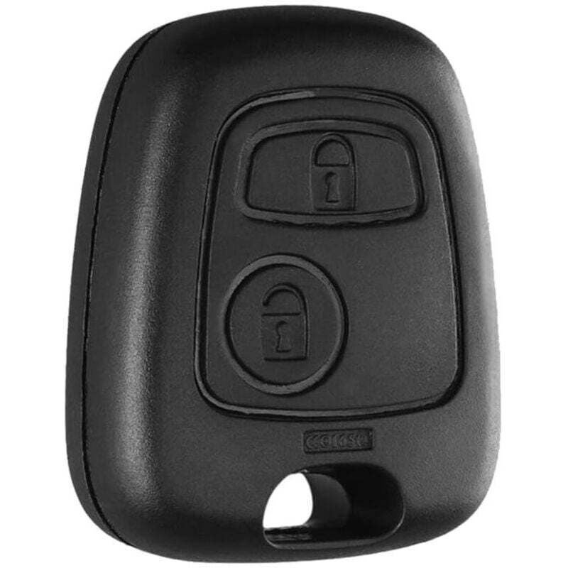 Cheie de schimb Enowelir cu buton telecomandă cu șurub pentru Citroën Peugeot Toyota Modele C1 C2 C3 C4 C5 206 207 307 Aygo Negru
