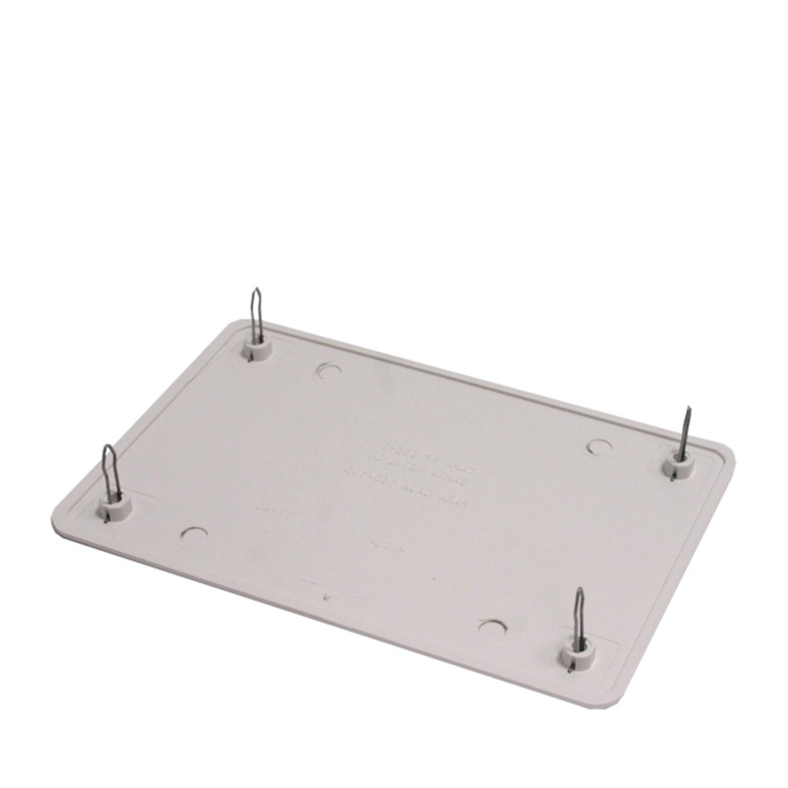 Coperchio per cassetta di registrazione rettangolare 160 x 100 mm - 2