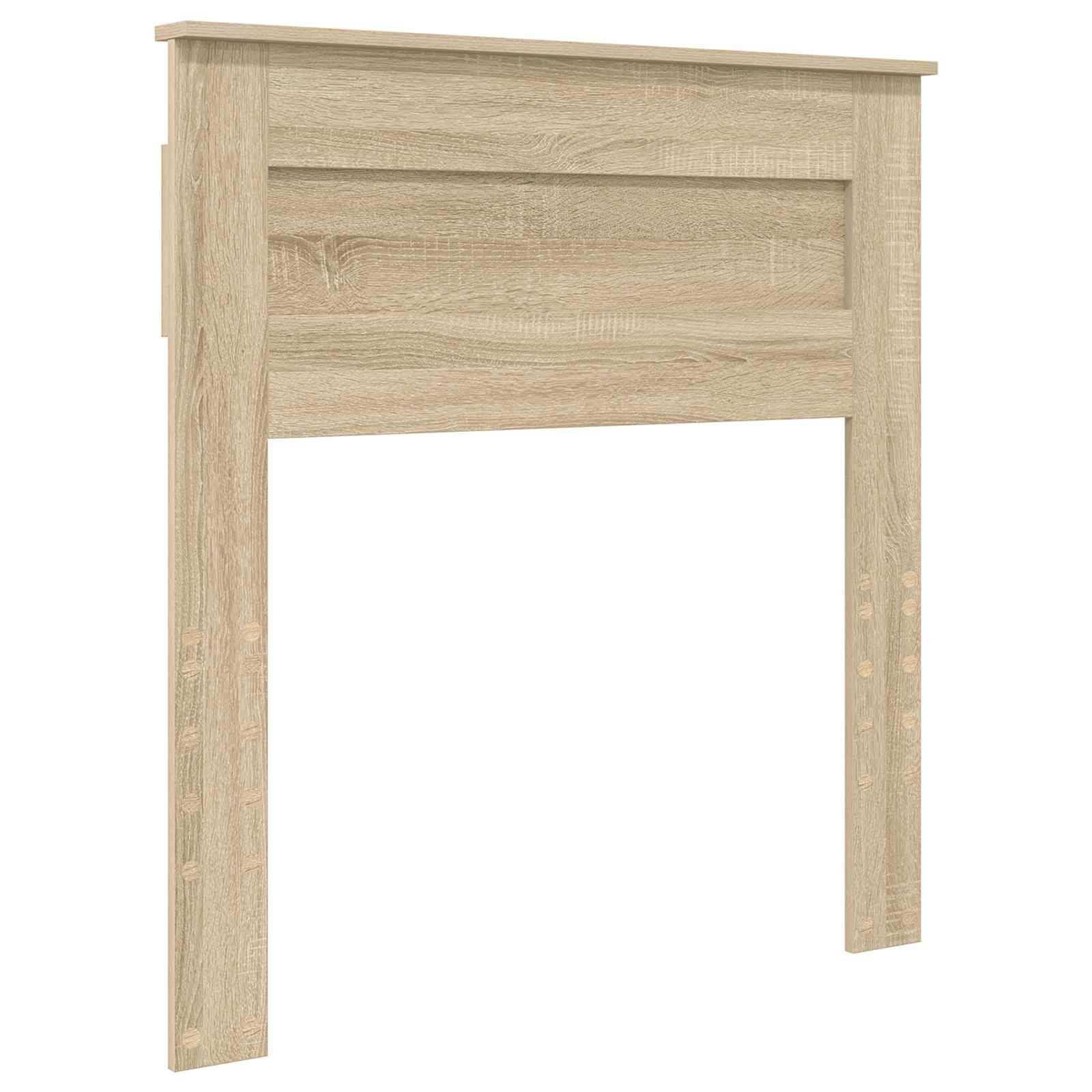 Lit avec rangement, panneau de bois, chêne, pour la chambre, 75 × 190 cm - 7
